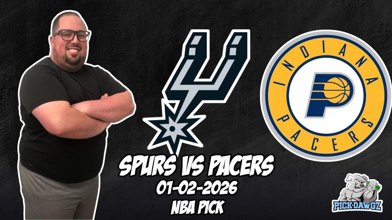 San Antonio Spurs vs Indiana Pacers 1/2/26 NBA Free Picks & Prediction | NBA Betting Tips