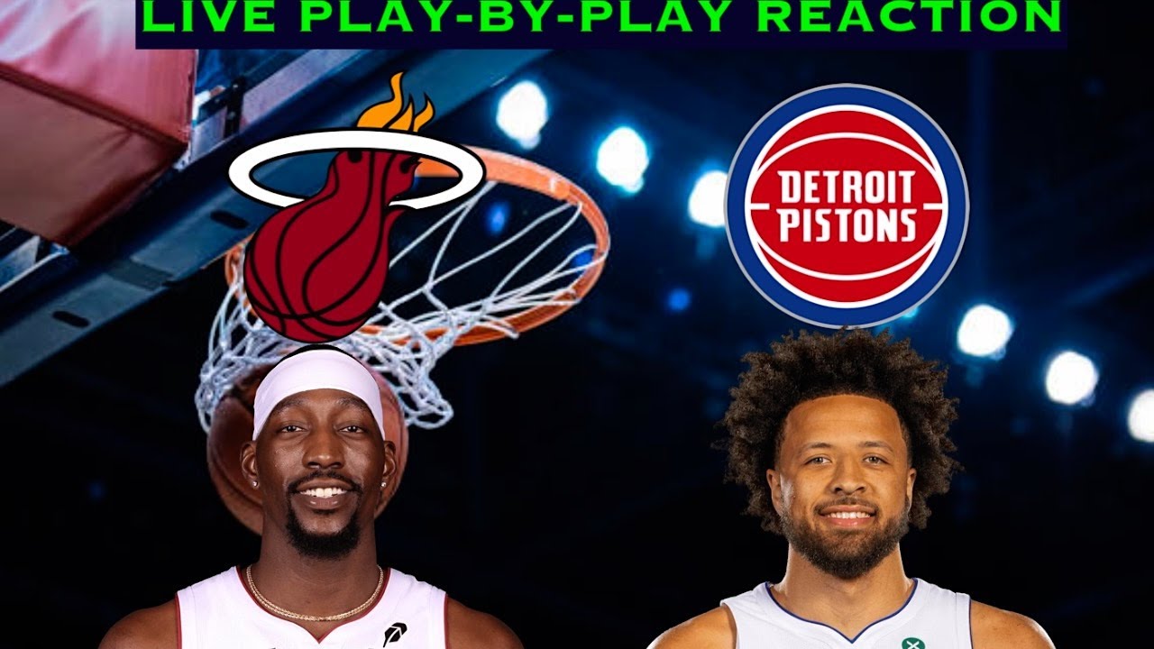 Miami Heat vs Detroit Pistons NBA Play-By-Play Reaction 1/1/26 LIVEE
