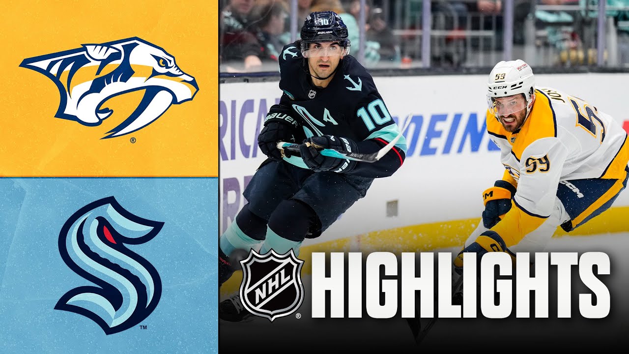Predators vs. Kraken | NHL Highlights | January 01, 2026