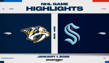 NHL Highlights | Predators vs. Kraken - January 1, 2026