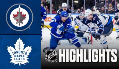 Jets vs. Maple Leafs | NHL Highlights | January 01, 2026