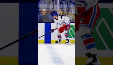 Blueshirts in the ballpark 🫡 #nyr #nhl #hockey #winterclassic