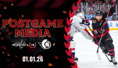 LIVE: Postgame Media OTT 4 WSH 3