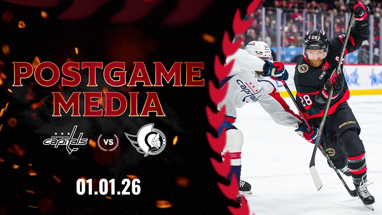 LIVE: Postgame Media OTT 4 WSH 3