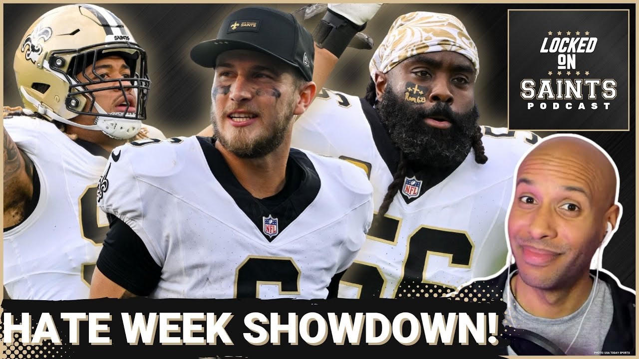 RIVALRY: New Orleans Saints' Tyler Shough and Cam Jordan MUST WIN Falcons Hate Week