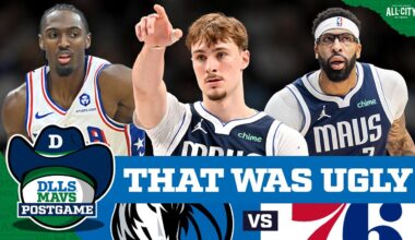 Dallas Mavericks Outclassed By Tyrese Maxey Once Again | DLLS MAVS POSTGAME