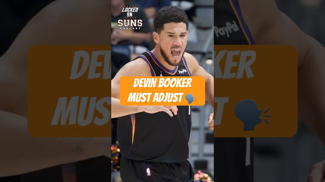 Devin Booker MUST Adjust With The Way He’s Officiated 🎙️ #nba #phoenixsuns #devinbooker