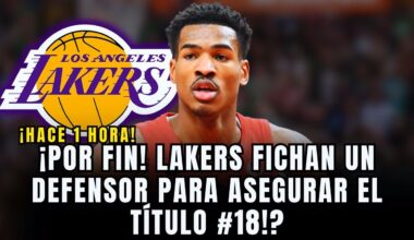 🚨 BOMBA NBA: LAKERS ROBAN MONSTRUO DEFENSIVO DE 1.96 M EN TRADE DE BAJO RIESGO RUMBO AL TÍTULO 18!?