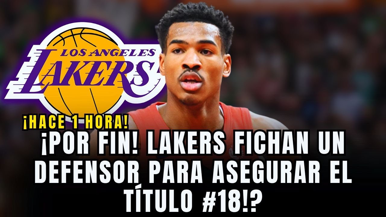 🚨 BOMBA NBA: LAKERS ROBAN MONSTRUO DEFENSIVO DE 1.96 M EN TRADE DE BAJO RIESGO RUMBO AL TÍTULO 18!?