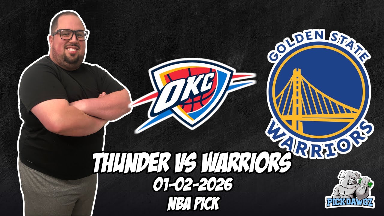 Oklahoma City Thunder vs Golden State Warriors 1/2/26 NBA Free Picks & Prediction | NBA Betting Tips
