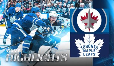 Toronto Maple Leafs vs. Winnipeg Jets - Game Highlights