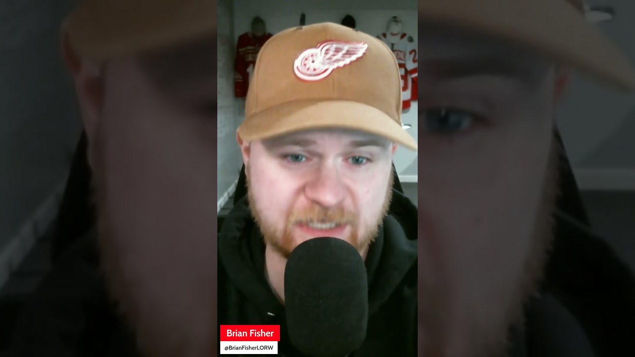 Red Wings SQUEEZE out a point agains the Penguins thanks to late DeBrincat goal #shorts #lgrw