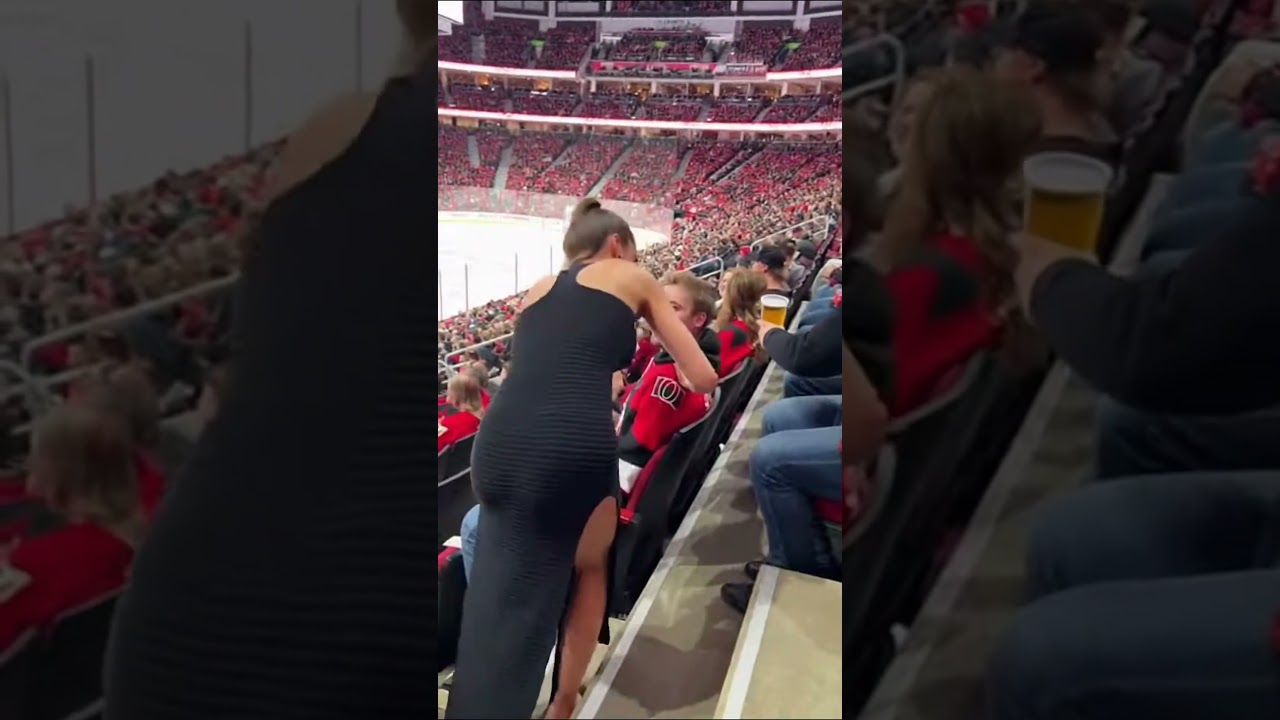 NHL Reporter Fan Interview - Canadian Tire Center #nhl #nhlhighlights #ottawasenators #funnyshorts