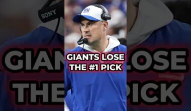 This Is Why The New York Giants LOST The 1st Overall Pick In Week 17 #nfl #giants #shorts