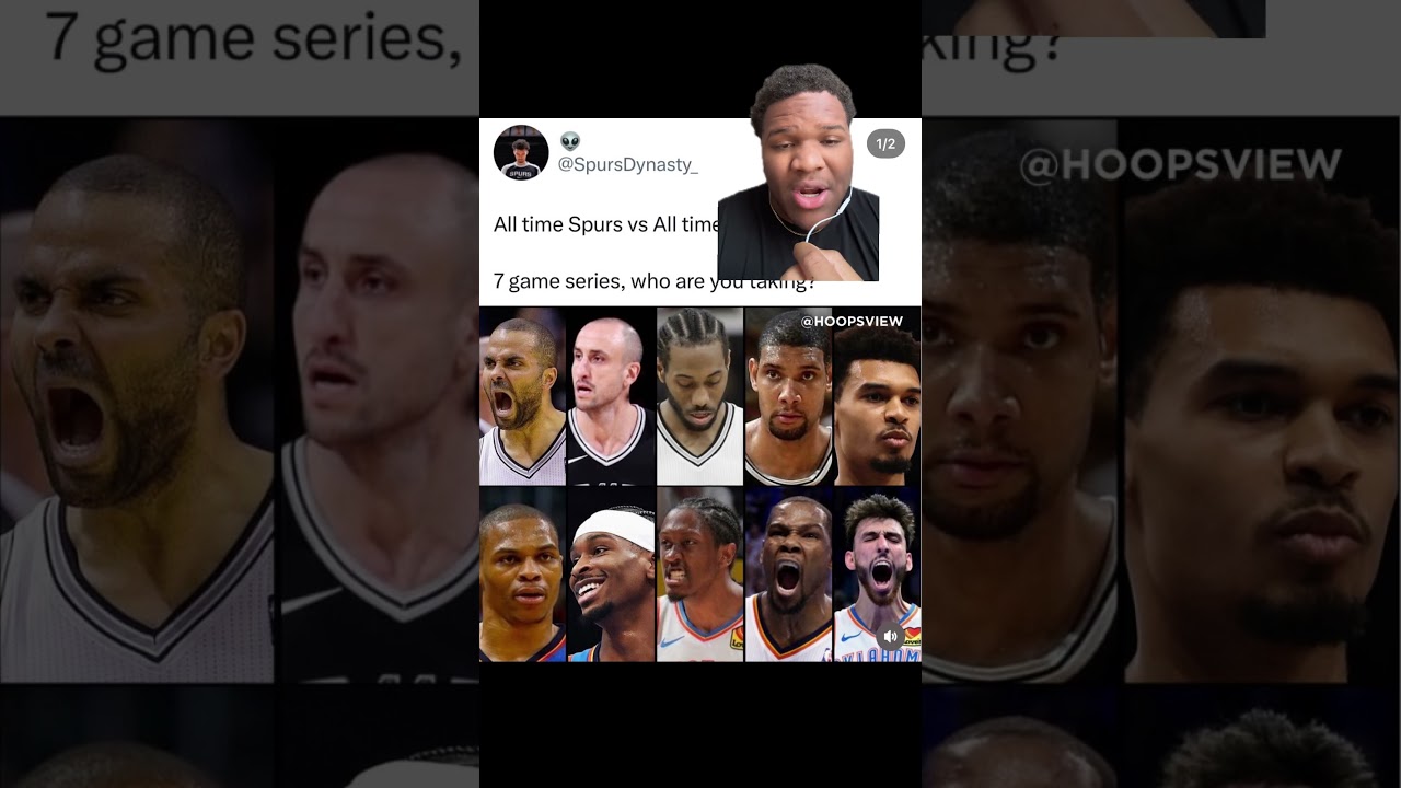 All Time Spurs vs All Time Thunder 🏀🔥