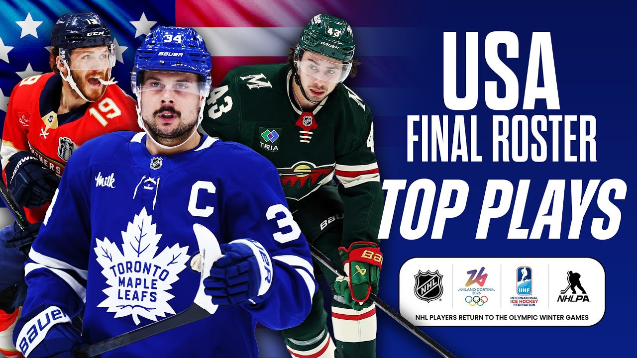 The Best Play From Every Team USA Star 🇺🇸 | 2025–26 NHL Season