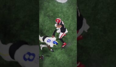 Bijan Robinson jukes from the ROOF of Mercedes-Benz Stadium 😤 #nfl #highlight #atlantafalcons