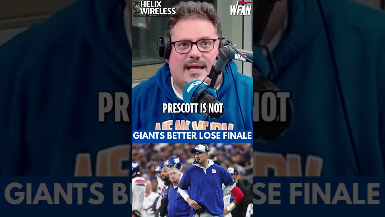 C-Mac is petrified of the Giants winning Sunday and tanking their draft stock: