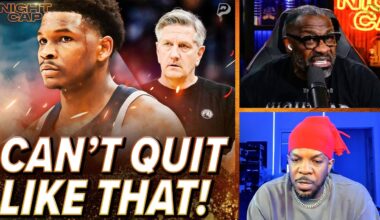 Unc & Iso Joe DON'T LIKE how Anthony Edwards QUIT on his team with 7 minutes left!! | Nightcap
