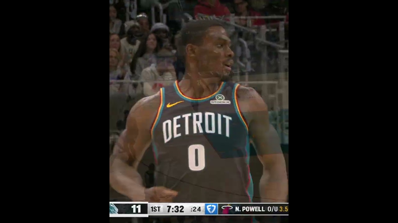 1st Quarter Top Plays | Pistons vs. Heat #nba #pistons