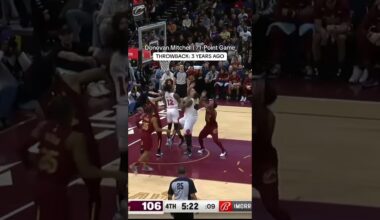 Too Nice then, Too Nice now. #donovanmitchell #cavs #cleveland #nba