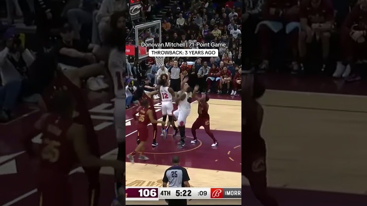 Too Nice then, Too Nice now. #donovanmitchell #cavs #cleveland #nba