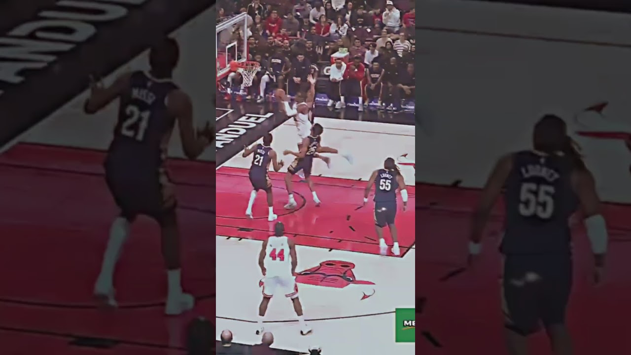 Chicago Bulls BTA Pelicans 😳 #chicagobulls #nba #basketball