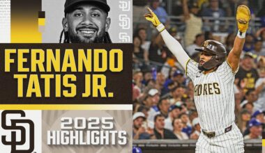 Fernando Tatis Jr.'s 2025 MLB highlights 😎 (All-Star and Platinum Glove winner with the Padres)