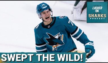 San Jose Sharks ESCALATE Wild Rivalry As Macklin Celebrini and Igor Chernyshov SHINE