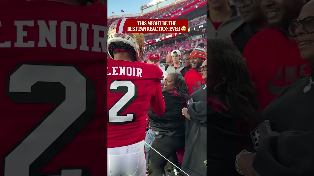 We LOVE the energy 😂 #fan funny #49ers #hilarious