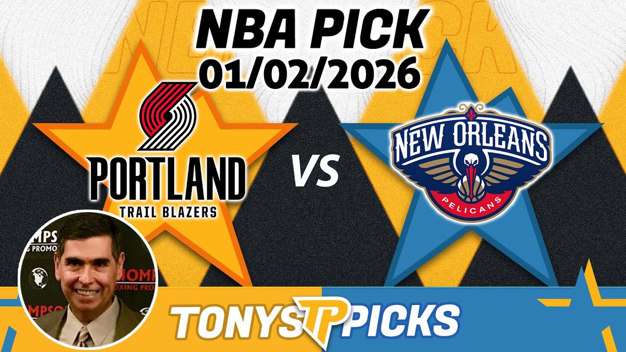 Portland Trail Blazers vs New Orleans Pelicans Pick 1/2/26 NBA Pick Prediction