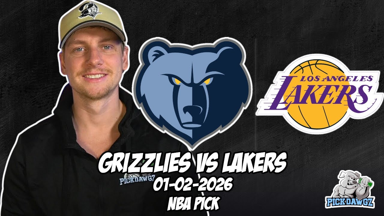 Memphis Grizzlies vs Los Angeles Lakers 1/2/26 NBA Free Picks & Prediction | NBA Betting Tips