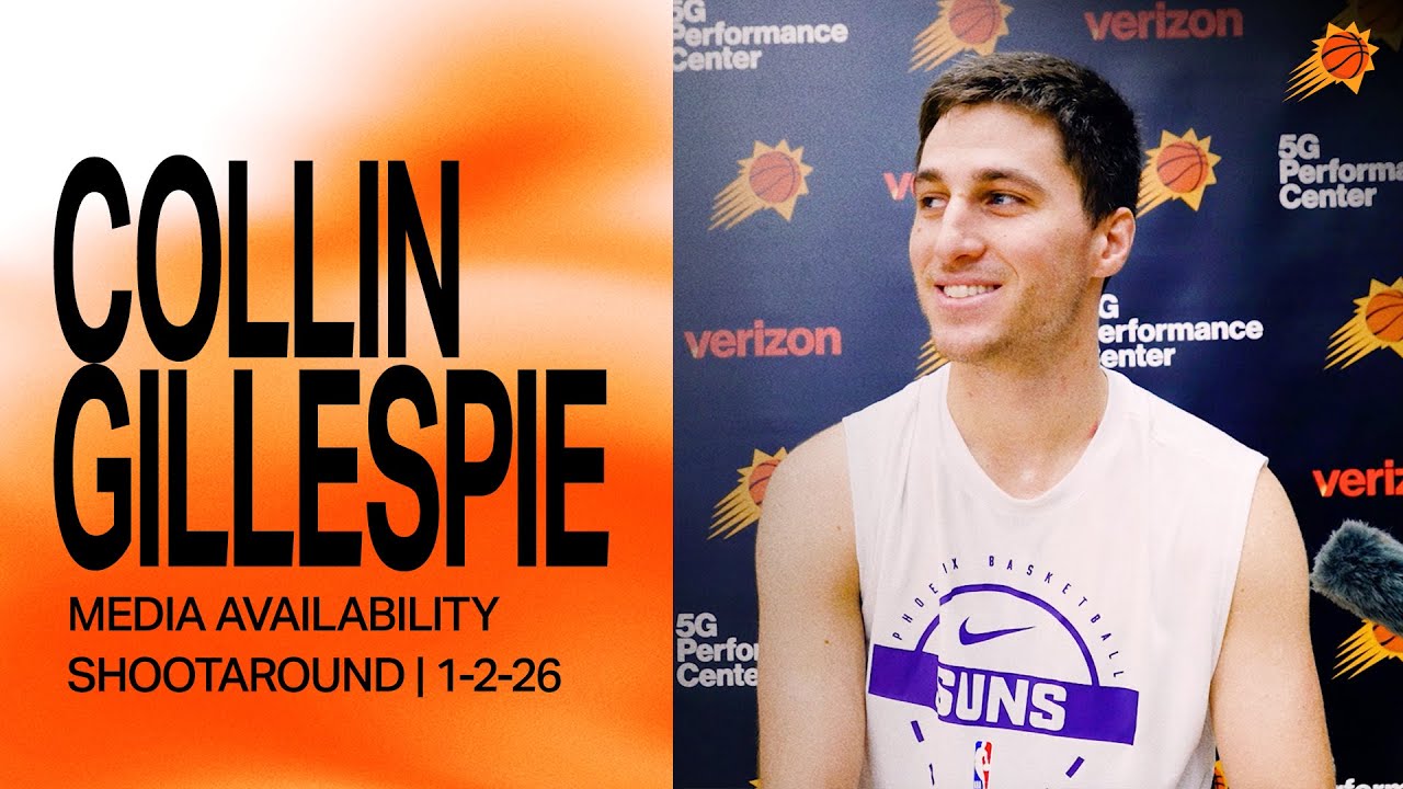Collin Gillespie Phoenix Suns Shootaround Media Availability | 1-2-26