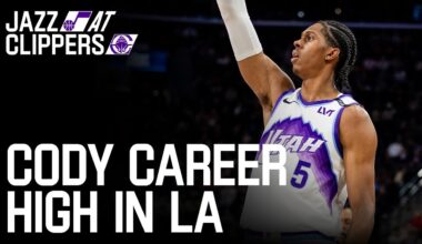 BATTLE in LA 🫡 | UTAH JAZZ