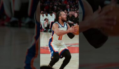 when jalen brunson says game over... it's game over. #nyknicks #nba #jalenbrunson