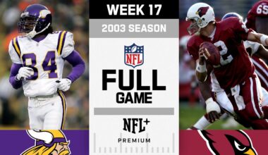 Minnesota Vikings vs. Arizona Cardinals FULL GAME | NFL 2003 Season Week 17