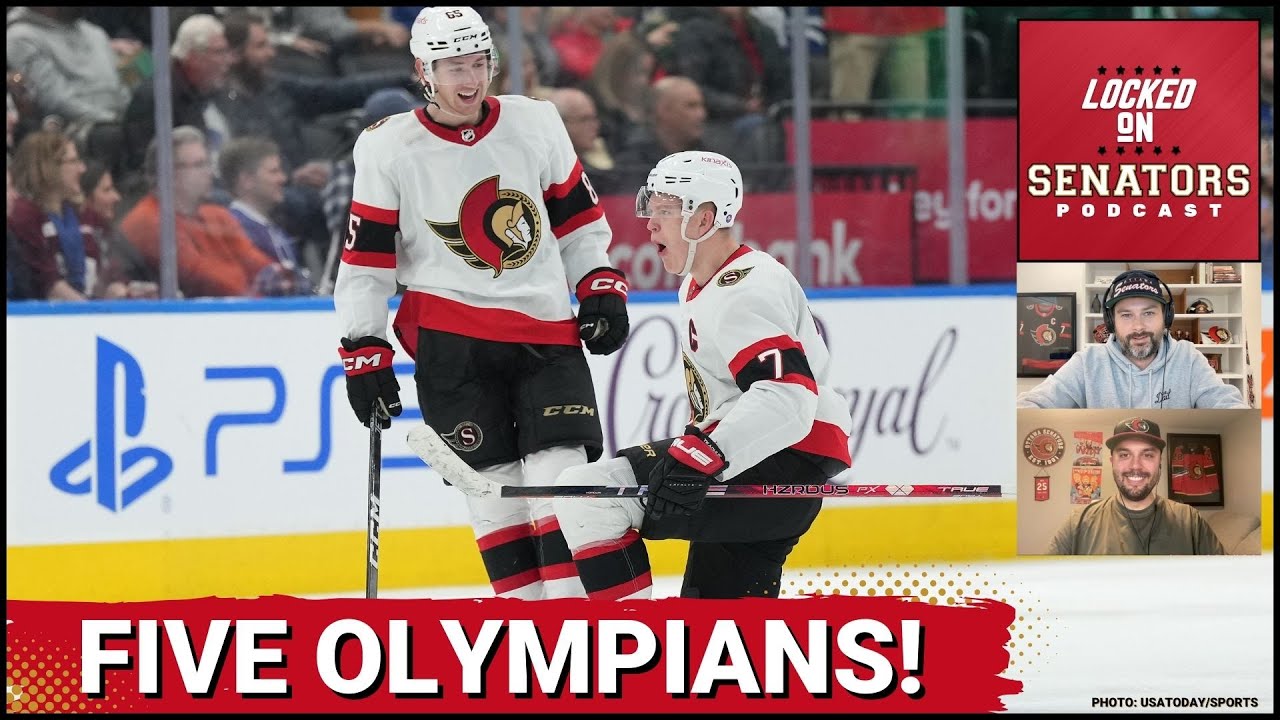 FIVE Ottawa Senators Are Heading To The 2026 Olympics: Tkachuk, Sanderson, Stützle + More!