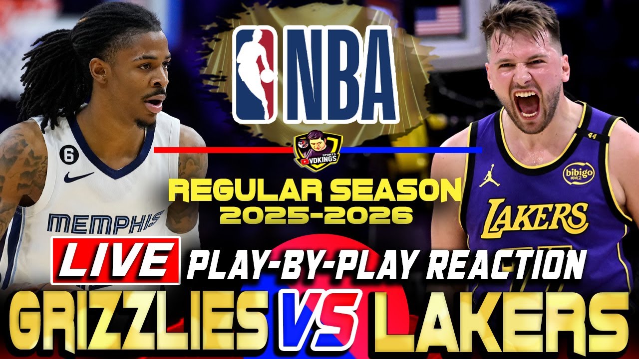LAKERS VS MEMPHIS GRIZZLIES | NBA Regular Season 2025-26 |Nba Live Score & Commentary