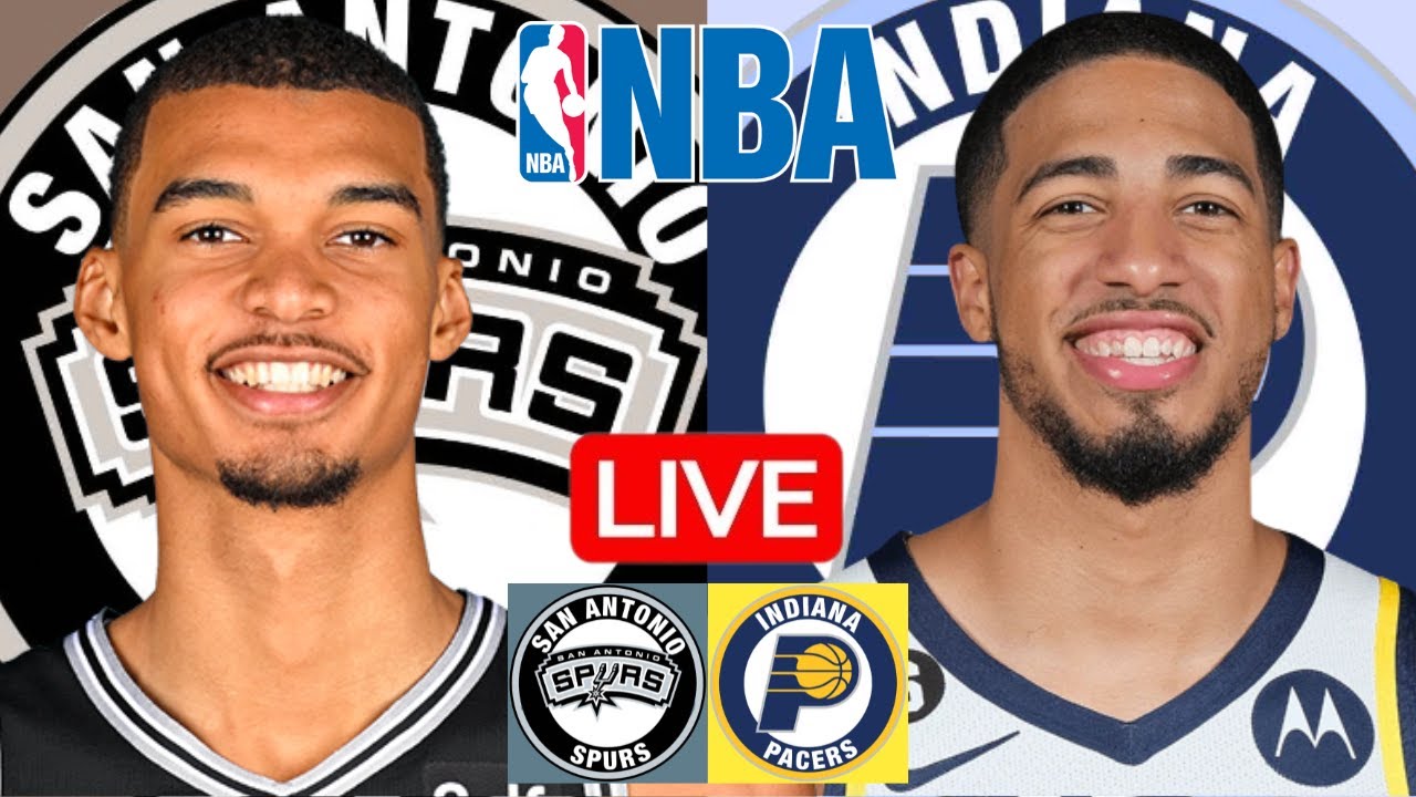 LIVE: SAN ANTONIO SPURS vs INDIANA PACERS | NBA | PLAY BY PLAY | SCOREBOARD