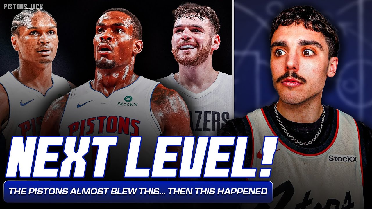 THIS Is Why Ausar Thompson Is Untouchable... Pistons Escape Portland 😳