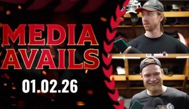 Jake Sanderson and Nikolas Matinpalo Media Availability