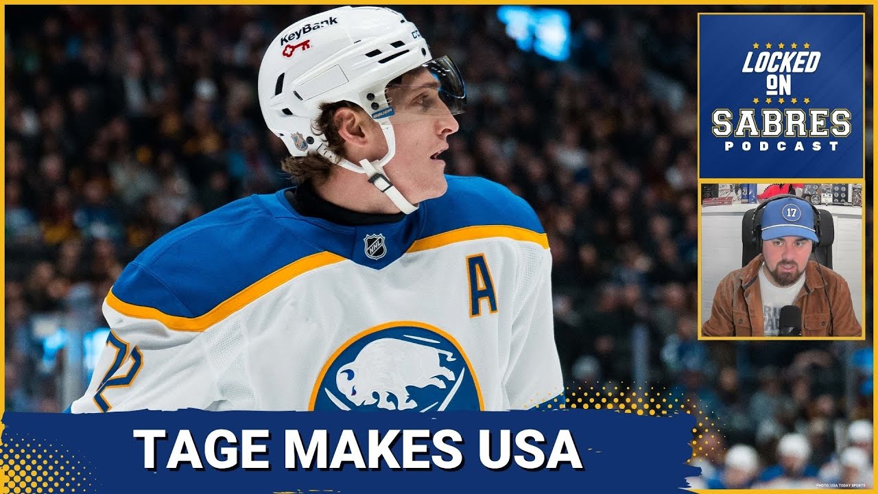Tage Thompson, Rasmus Dahlin, Ukko-Pekka Luukkonen to represent the Buffalo Sabres at the Olympics