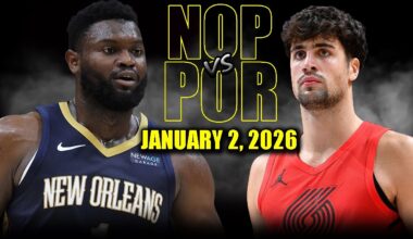 New Orleans Pelicans vs Portland Trail Blazers Full Game Highlights – January 2, 2026 | NBA Season