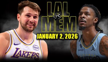 Los Angeles Lakers vs Memphis Grizzlies Full Game Highlights – January 2, 2026 | NBA Season