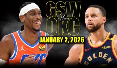 Golden State Warriors vs Oklahoma City Thunder Full Game Highlights – January 2, 2026 | NBA Season