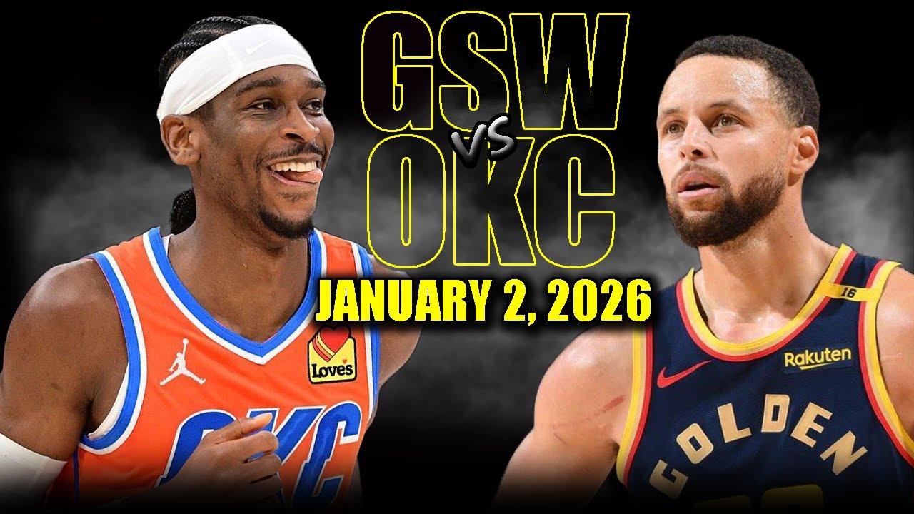 Golden State Warriors vs Oklahoma City Thunder Full Game Highlights – January 2, 2026 | NBA Season