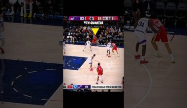 Kawhi Catches Fire in the 4th… Finishing While Hanging in the Air 😳 Jazz vs Clippers #nba #shorts