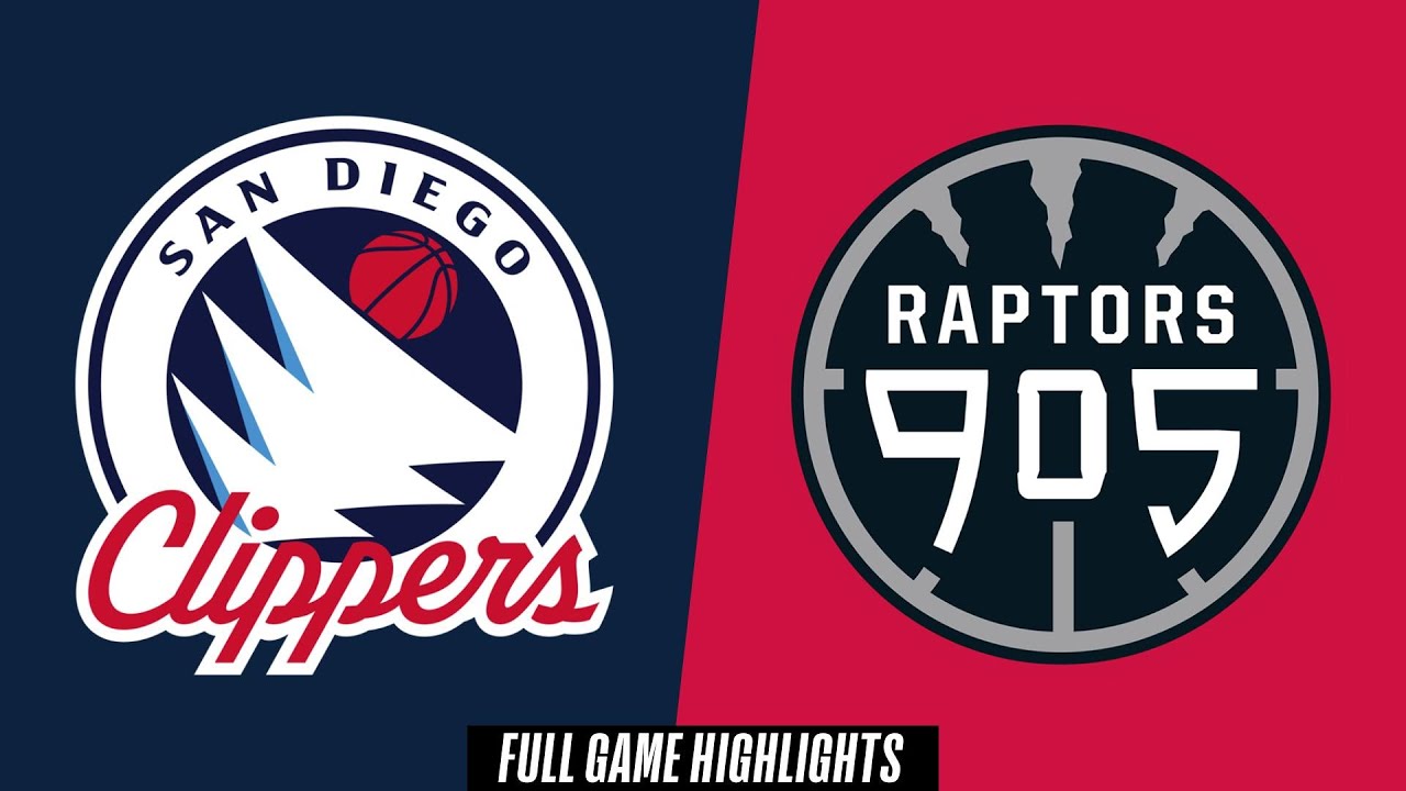 San Diego Clippers vs. Raptors 905 - Game Highlights