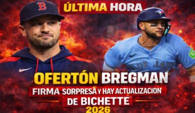 BOOM RED SOX HACEN AGRESIVA OFERTA a ALEX BREGMAN y NUEVA FIRMA, ACTUALIZACIÓN BO BICHETTE | MLB