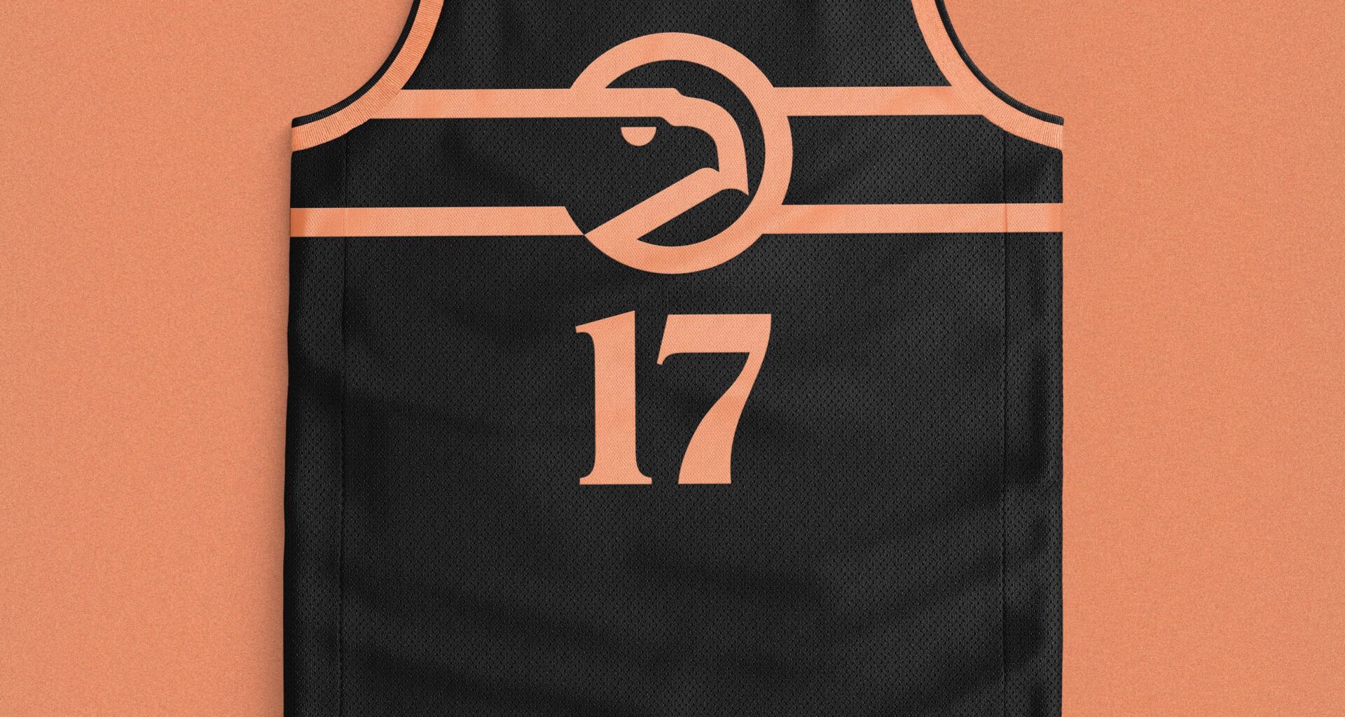 🏀🔴🟡⚪️ I design a new Atlanta Hawks jersey after every win this season: “Peach Nocturne”